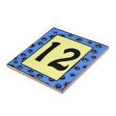 サブウェイタイルブルーフレームスターズ編集文字 タイル (側面)