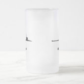 サブオールドスクール フロストグラスビールジョッキ (中央)