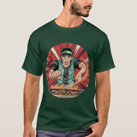 サブキングの王様 Tシャツ (正面)
