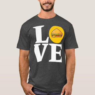 サブサンドイおもしろいッチサブマリンサンドイッチが大好き Tシャツ