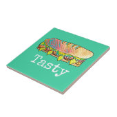 サブサンドイッチのおいしいカワイイ食品 タイル (側面)