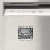 サブジェク中国のト付きオーバードアパネル, c.1730 マグネット (インサイチュ (食洗機))