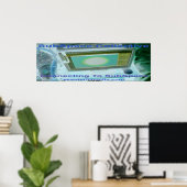 "サブスペースへの接続" 90cm×30cm (36"x12")  ポスター (ホームオフィス)