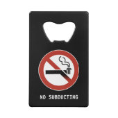 サブダクションロゴなし クレジットカード栓抜き (裏面)