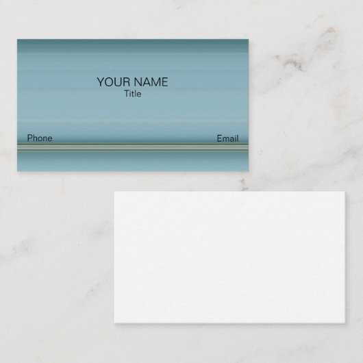 サブデューブルーグレーシェード 名刺 (正面/裏面)