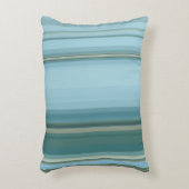 サブデュー色のストライプ アクセントクッション (正面(垂直))