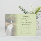 サブバディ秋結婚式招待状 招待状 (スタンド正面)