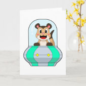 サブマリンとミーアキャット カード (黄色い花)