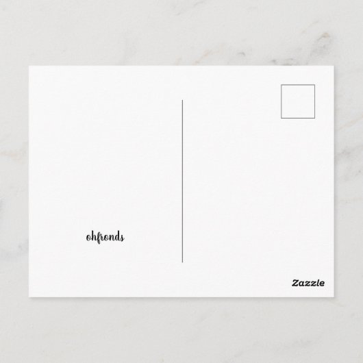 サブメン ポストカード (裏面)