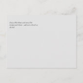 サブライムアガテブルー結婚金ゴールドズスイート ポストカード (裏面)