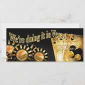 サブリナ ラスベガス デラックス ウェディング 招待状 (正面)