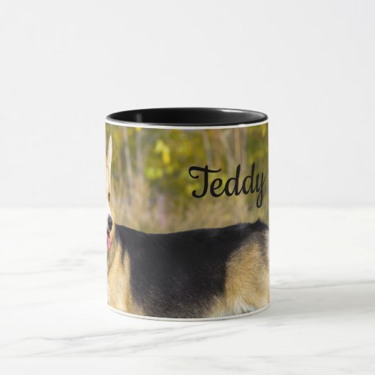 サブルカーディガンウェルシュコーギーズドッグ マグカップ (中央)