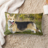 サブルカーディガンウェルシュコーギーズドッグ ランバークッション (ブランケット)