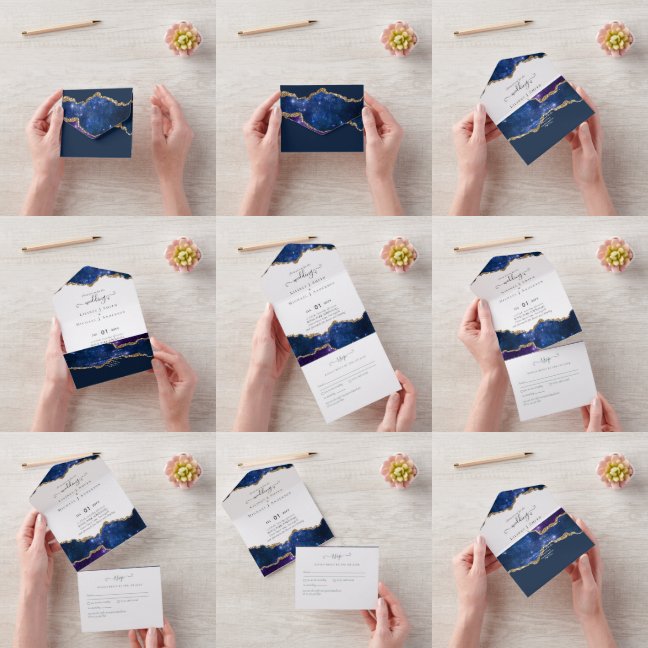 サブルーム アゲート ブルー ゴールド ウェディングスイート