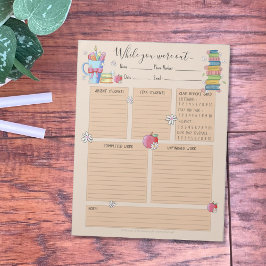 サブ先生ブックのメモ帳 ノートパッド