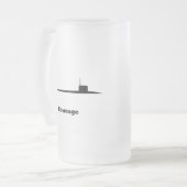 サブ勇気 フロストグラスビールジョッキ (正面左)