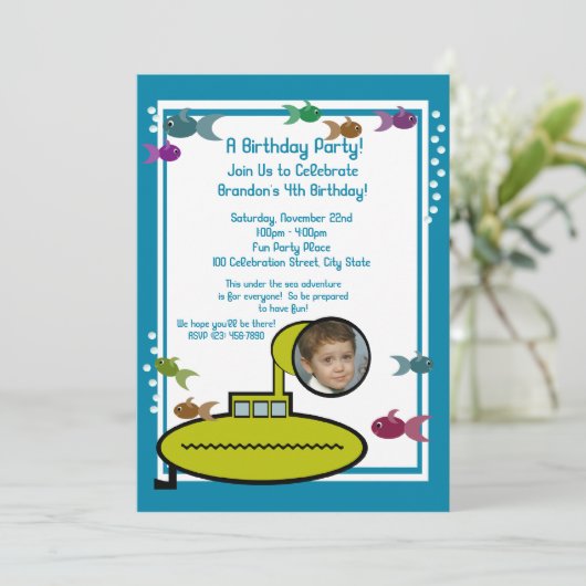 サブ間抜け 招待状 (スタンド正面)