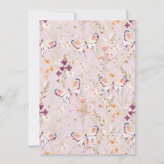 サプエレガントライズ80誕生日 招待状 (裏面)