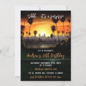 サプパーソナライズされたライズ50誕生日男性へ 招待状 (正面)