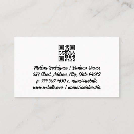 サプライとサービスのクリーニング 名刺