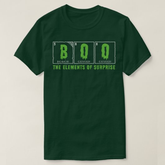 サプライズおもしろいサイエンス先生Halのブー要素 Tシャツ (デザイン正面)