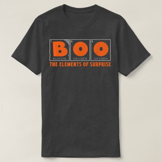 サプライズおもしろいサイエンス先生Halのブー要素 Tシャツ (デザイン正面)