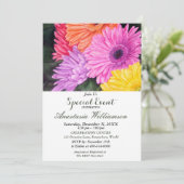 サプライズお祝いパーティーイベント招待状 招待状 (スタンド正面)