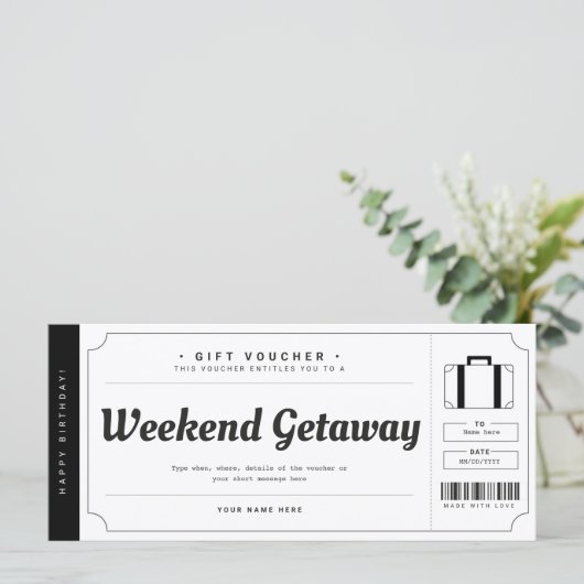 サプライズウィークエンドゲートウェイギフト旅行券 (スタンド正面)