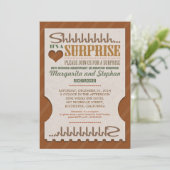 サプライズウェディングアニバーサリー　美しい招待状 招待状 (スタンド正面)