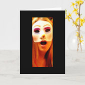 サプライズカード カード (黄色い花)