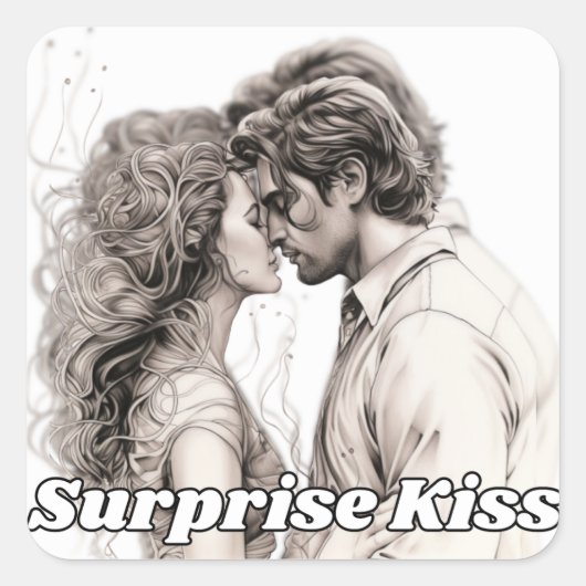 サプライズキス スクエアシール (正面)