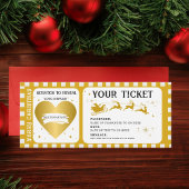 サプライズクリスマススススススクラッチオフ搭乗券 招待状