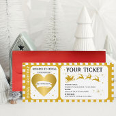 サプライズクリスマススススススクラッチオフ搭乗券 招待状