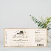 サプライズクーポン 搭乗券 乗船券 クルーズ 夕食 招待状 (スタンド正面)