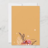 サプライズケーキバースデーパーティ招待状 招待状 (裏面)