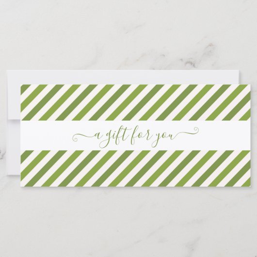 サプライズゴルフトーナメントパーソナライズされたギフトチケット (裏面)