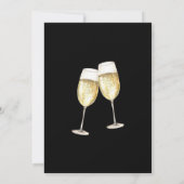 サプライズシャンパントースト30th誕生日パーティー 招待状 (裏面)