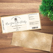 サプライズチケット大晦日パーティー券 招待状