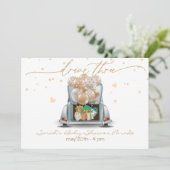 サプライズドライブスルーベビーシャワーパレード2 招待状 (スタンド正面)