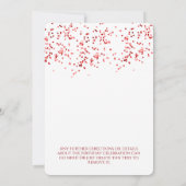 サプライズバースデーパーティードレッドバルーン 招待状 (裏面)