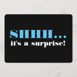 サプライズバースデーパーティー 招待状