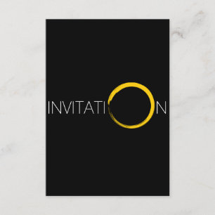 サプライズパーティの招待状VIP招待状 招待状