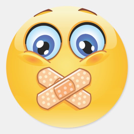 サプライズパーティー顔シール ラウンドシール (正面)