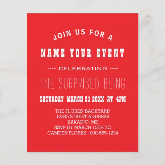 サプライズパーティー (裏面)