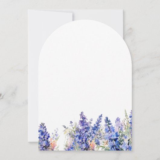 サプライズパーティー21th誕生日7月誕生花 招待状 (裏面)