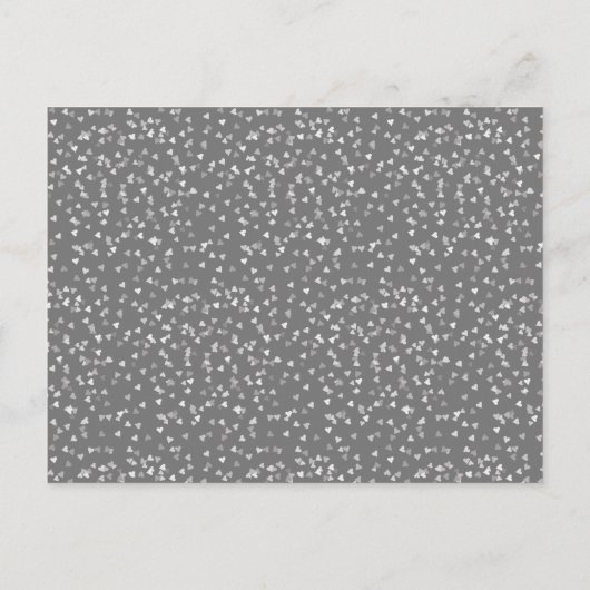 サプライズパーティー25周年記念シルバーハート 案内ポストカード (裏面)