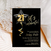 サプライズパーティー お祝いしよう 21歳 二十一歳 招待状