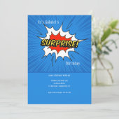 サプライズパーティー 招待状 (スタンド正面)