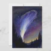 サプライズパーティー | 星空の招待状 招待状 (裏面)