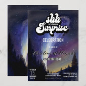 サプライズパーティー | 星空の招待状 招待状 (正面/裏面)